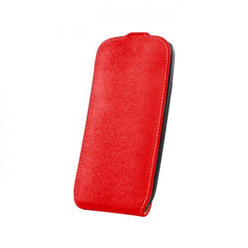 Θήκη Leather Plus New για LG L Bello L80+ red