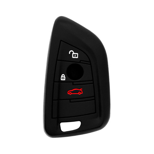 Θήκη κλειδιού σιλικόνης Car Key Case Techsuit (1004.08) - BMW Seria 2, 4, 8 Grand Coupe black