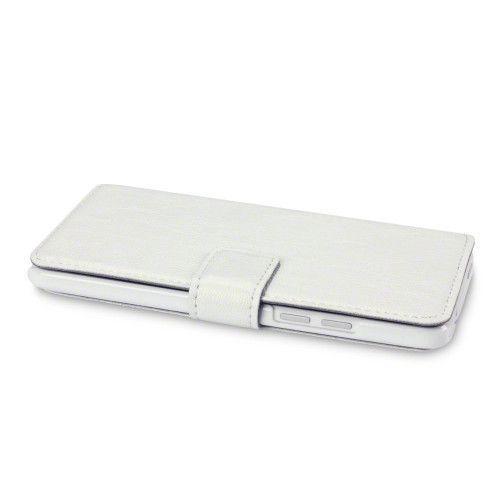 Θήκη για HTC One Mini Low Profile Wallet PU Leather White