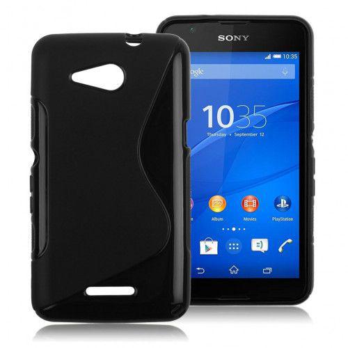 Θήκη TPU S-line για Sony Xperia E4G black