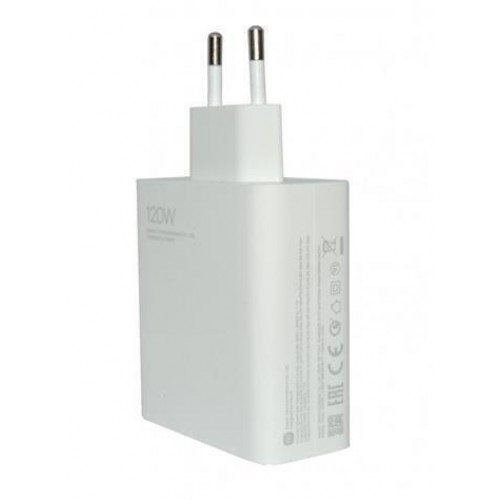 Xiaomi MDY-13-E USB-A 120W Charger + Cable USB-C White (Bulk)