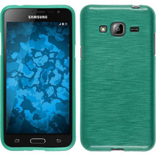 Θήκη Jelly Brush TPU για Samsung Galaxy J3 2016 J320 πράσινου χρώματος
