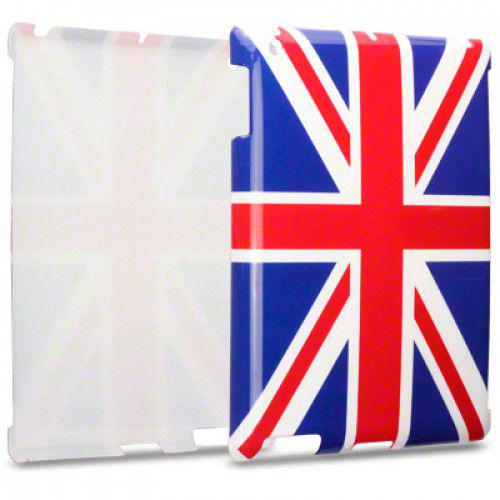 Θήκη Apple iPad 2/3/4 "Union Jack" Glossy Image Back Case by Warp