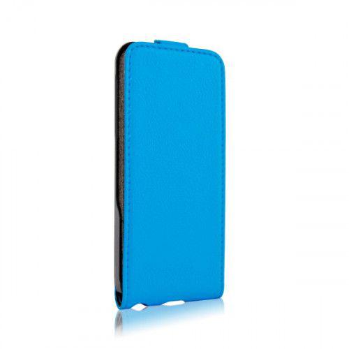 Θήκη Xqisit Flip Case για iPhone 5 / 5S γαλάζιου χρώματος 