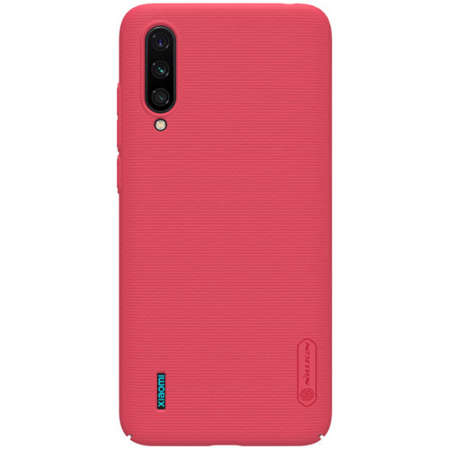 Θήκη Nillkin Super Frosted Shield Matte Cover for Xiaomi Mi 9 Lite red