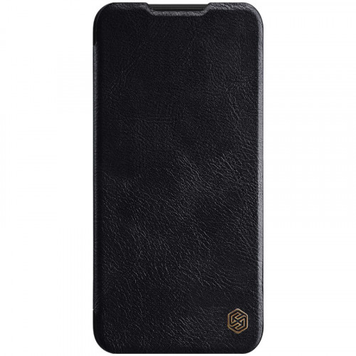 Θήκη Nillkin Qin Series Leather για Xiaomi Redmi Note 8 μαύρου χρώματος