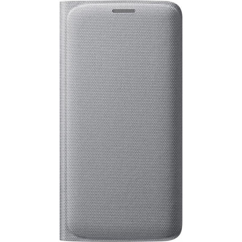 Samsung EF-WG925BSE Flip Wallet PU Galaxy S6 Edge G925 Siver