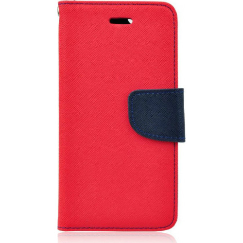 Θήκη OEM Fancy Diary για Samsung Galaxy J5 2017 J530 red navy ( θήκες για κάρτες, χρήματα,stand )