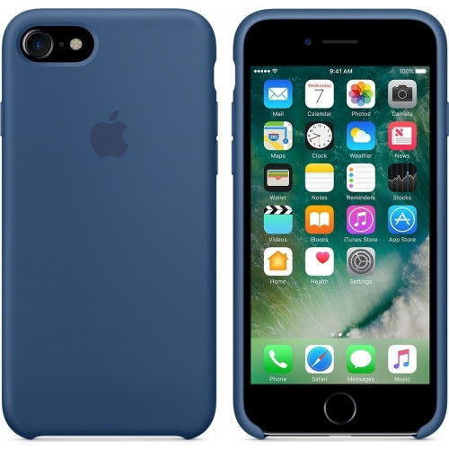 Apple iPhone 7 Silicone Case Original MMWW2ZM Ocean Blue