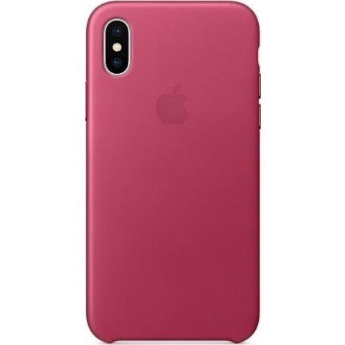 Apple iPhone X MQTJ2ZM Original Leather Case Pink Fuchsia