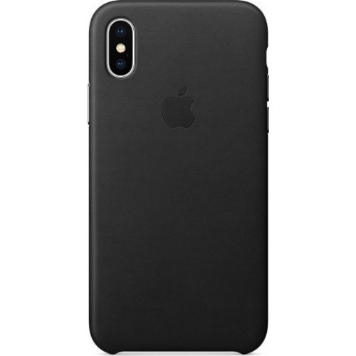 Apple iPhone X MQTD2ZM Original Leather Case Black