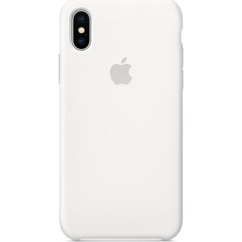 Apple iPhone X MQT22ZM Original Silicon Case white