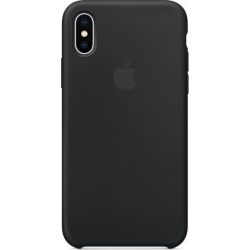 Apple iPhone X MQT12ZM Original Silicon Case black