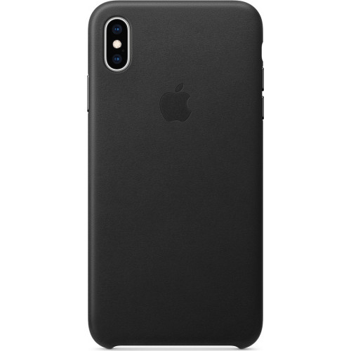 Apple MRWT2ZM/A iPhone XS MAX Original Leather Case Black