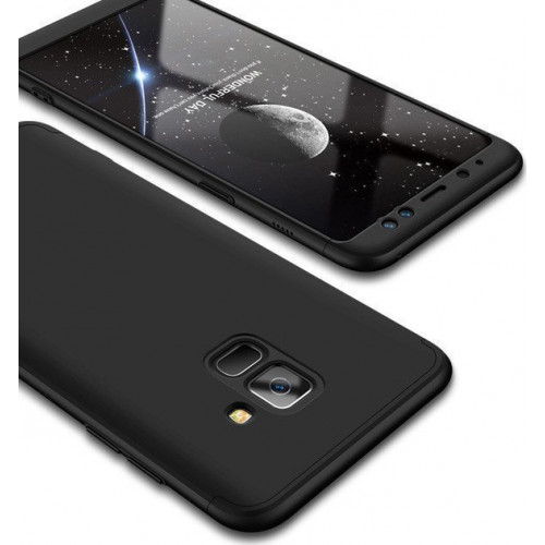 Θήκη OEM 360 Protection front and back full body για Samsung Galaxy A6 2018 A600 black