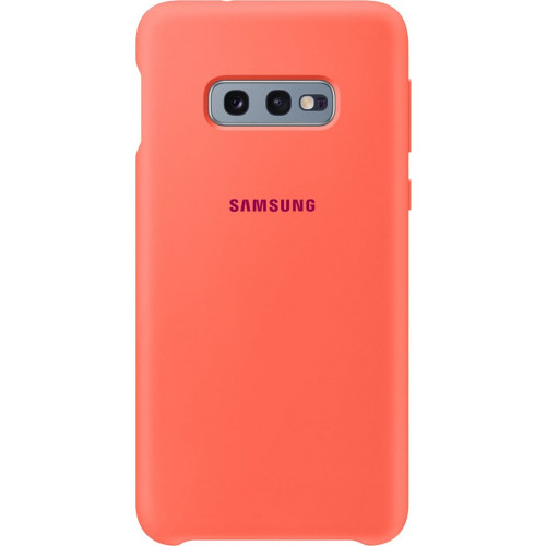 Samsung Original EF-PG970TPEGW Silicone Cover Galaxy S10e Berry Pink