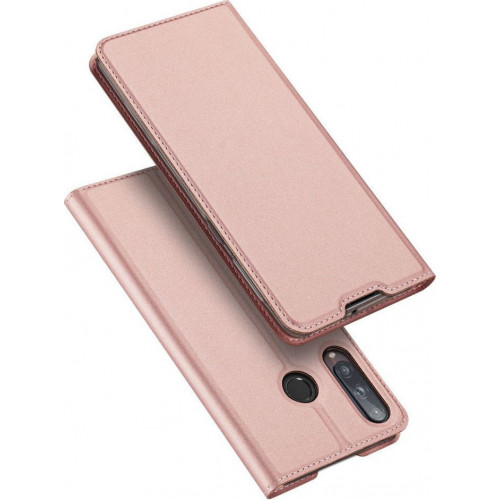 Θήκη Dux Ducis Skin Pro Wallet για Huawei P40 Lite E rose gold