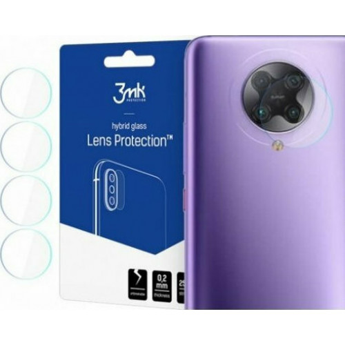 3MK Camera Lens Tempered Glass Protector Xiaomi Poco F2 PRO ( 4 TEMAXIA)