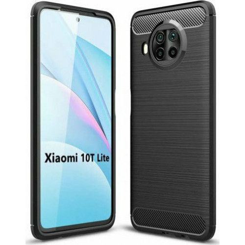 Θήκη Carbon Flexible Cover TPU Case for Xiaomi Xiaomi Mi 10T Lite black