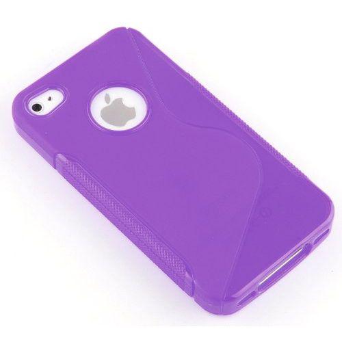 Θήκη TPU S-Line για iPhone 4/4s violet