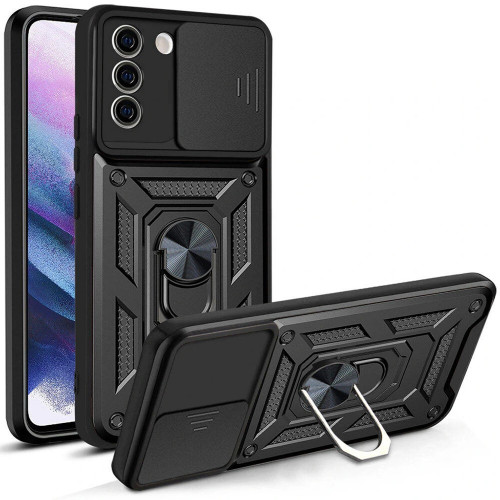 Techsuit CamShield Series Samsung Galaxy S21 FE 5G Black