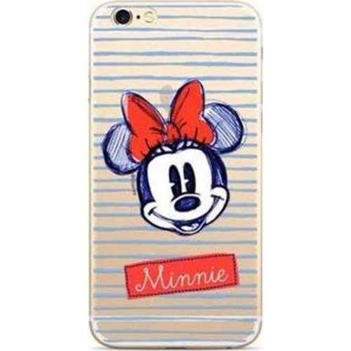 Θήκη Disney Minnie 011 Back Cover Transprent for iPhone 5/5S/SE