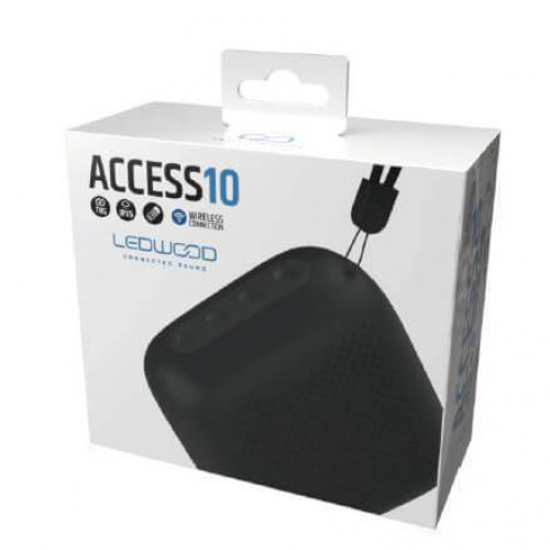 Ledwood Access10 Ηχείο Bluetooth 5W με διάρκεια μπαταρίας έως 4 ώρες Μαύρο