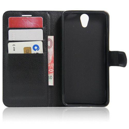 Θήκη OEM Wallet για Lenovo Vibe S1 Lite ( stand ,θήκες για κάρτες,χρήματα) μαύρου χρώματος