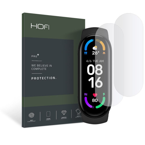 HOFI HYDROFLEX PRO+ XIAOMI MI SMART BAND 5 / 6 / 6 NFC CLEAR ( 2 τεμάχια) 