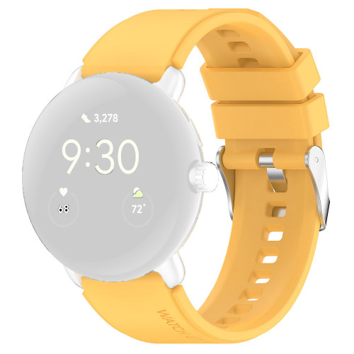 Techsuit - Watchband 22mm (W026) - Samsung Galaxy Watch (46mm) / Watch 3 / Gear S3, Huawei Watch GT / GT 2 / GT 2e / GT 2 Pro / GT 3 (46 mm) - Yellow