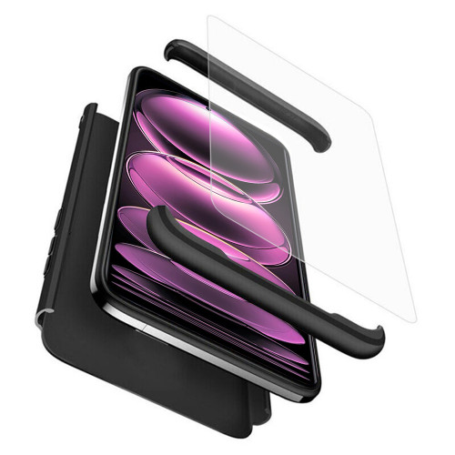 GKK - 360 Case + Screen Protector - Xiaomi Redmi Note 12 Pro 5G - Black