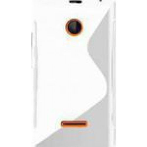Θήκη TPU S-line για Microsoft Lumia 532 white