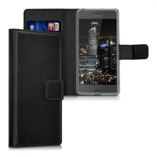 Θήκη OEM Wallet για Sony Xperia X Perfomance ( stand ,θήκες για κάρτες,χρήματα) μαύρου χρώματος