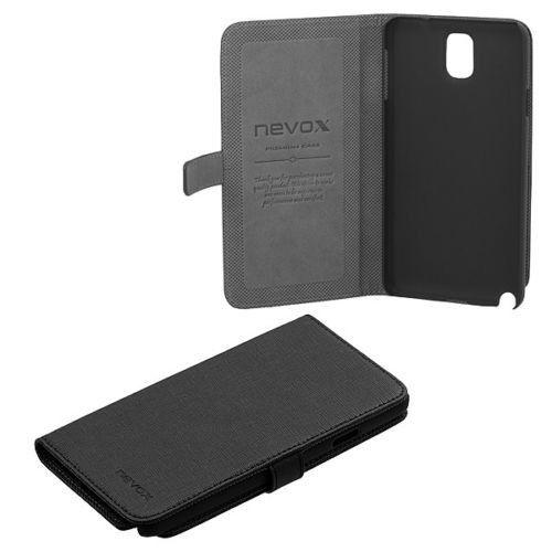 Θήκη Nevox Folio Ordo για Galaxy Note 3 black / grey