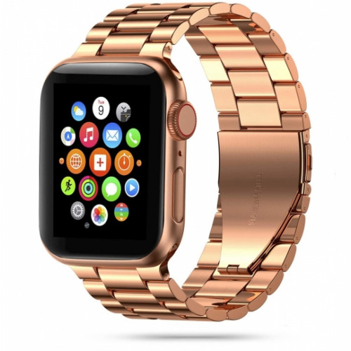 TECH-PROTECT STAINLESS APPLE WATCH 1/2/3/4/5/6 (42/44MM) ROSE GOLD