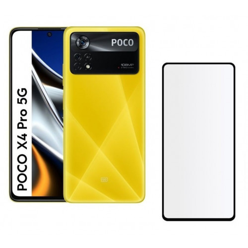 Mocolo 5D Tempered Glass Black for Xiaomi Poco X4 Pro 5G