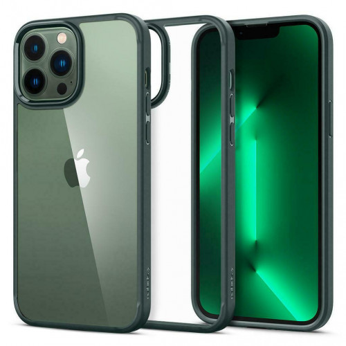 Spigen Ultra Hybrid Case ACS04560 iPhone 13 Pro Midnight Green