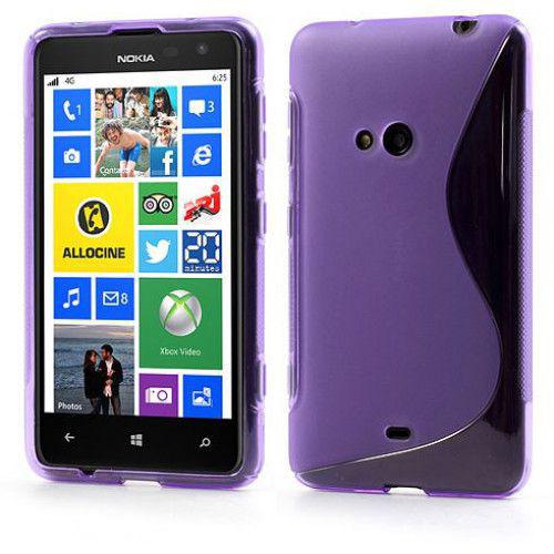 Θήκη ΤPU S-line για Nokia Lumia 625 purple