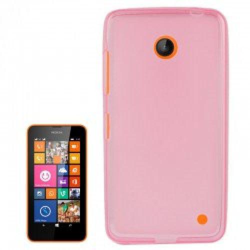 Θήκη TPU  για Nokia Lumia 630 / 635 pink + Φιλμ Προστασίας Οθόνης