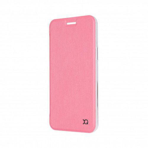 Θήκη Xqisit Flap Cover Adour για Samsung Galaxy J3 2016 J320 ροζ χρώματος