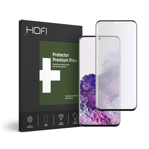 Hofi UltraFlex Glass Screen Protector for Samsung Galaxy S20 Plus / S20 +  Black