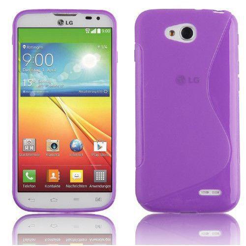 Θήκη TPU S-Line για LG L90 purple