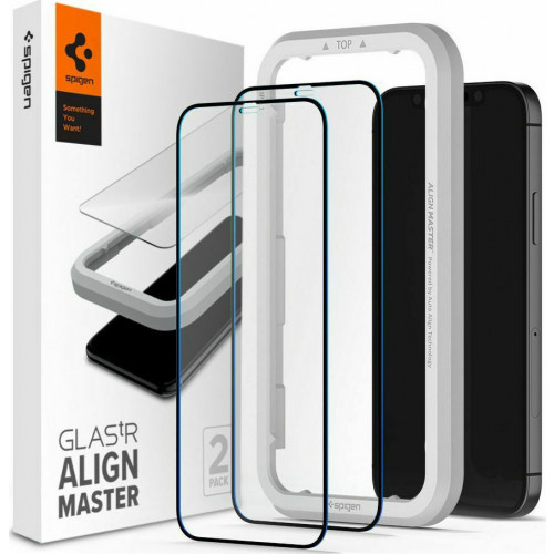 Spigen GLAS.tR ALIGNmaster Full Cover HD AGL03377 iPhone 13 Pro Max Premium Tempered Glass ( 2 τεμάχια)