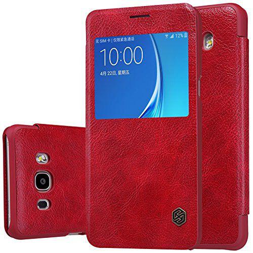 Θήκη Nillkin Qin Book για Samsung Galaxy J5 2016 J510 κόκκινου χρώματος ( Δερμάτινη)