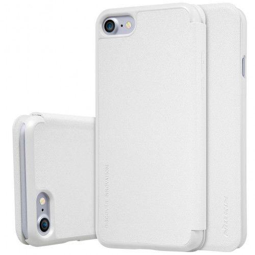 Θήκη Nillkin Sparkle Folio iPhone 7 λευκού χρώματος