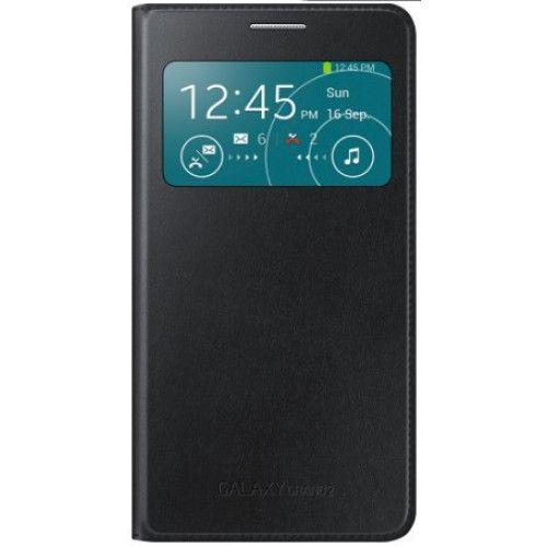 Samsung S View Cover EF-CG710BBE Black για Galaxy Grand 2 