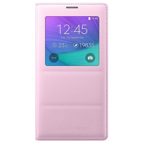 Samsung S View Cover EF-CN910BPE για Galaxy Note 4 Pink