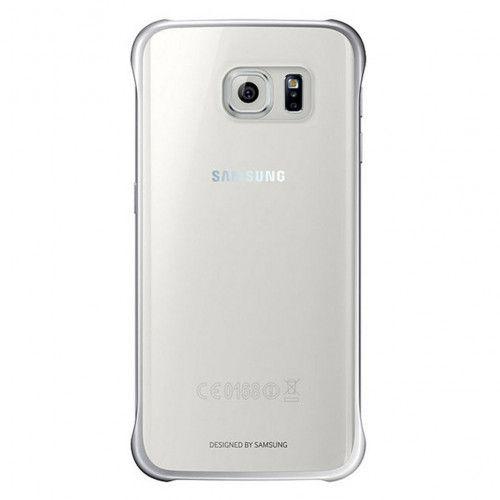 Samsung Clear Cover EF-QG925BS για Galaxy S6 edge silver