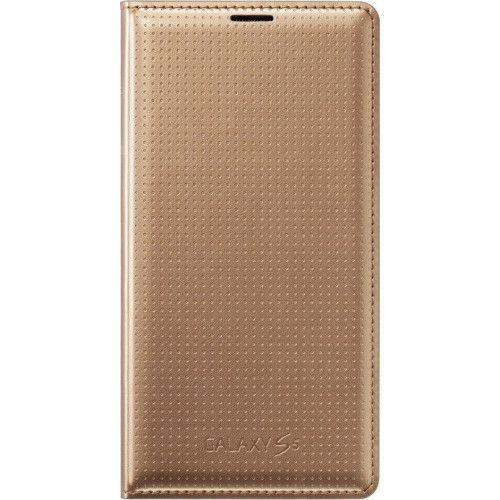 Samsung Wallet EF-WG900BDE Galaxy S5 / S5 Neo  Wallet Flip Cover Gold