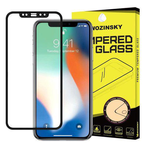 Tempered Glass Full Glue Super Tough Full Coveraged with Frame for  Apple iPhone XR / iPhone 11 black Case Friendly